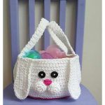 Chubby Bunny Easter Basket Free Pattern