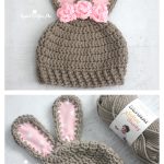 Chunky Bunny Hat Free Crochet Pattern