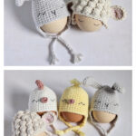 Cozy Egg Hats Free Crochet Pattern