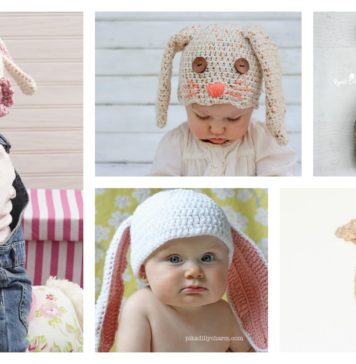 Adorable Crochet Bunny Hat Free Patterns for Easter