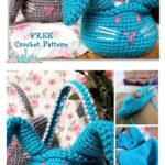 Crochet Amigurumi Easter Bunny Basket Free Pattern