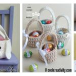 Crochet Easter Basket Free Patterns