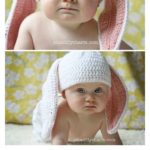 Crochet Easter Bunny Floppy Hat Free Pattern