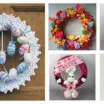 Crochet Easter Wreath Patterns