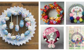 Crochet Easter Wreath Patterns