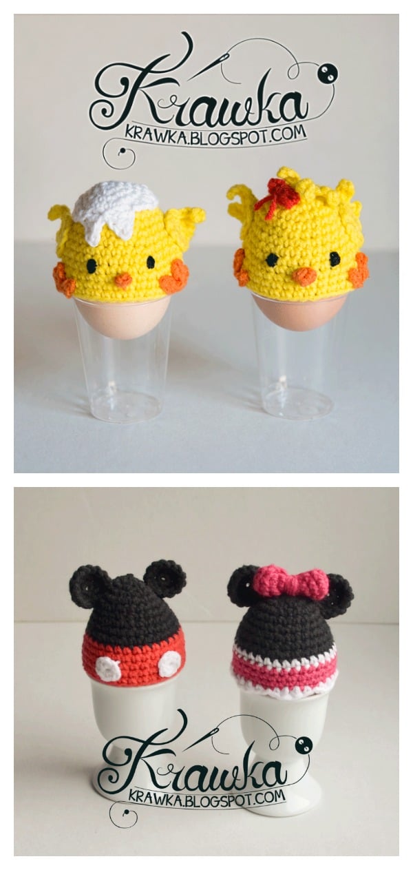 Crochet Egg Cozy / Cover Free Patterns