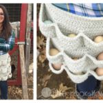 Crochet Egg Gathering Apron Free Pattern