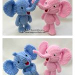 Crochet Little Bigfoot Elephant Video Tutorial and Free Pattern