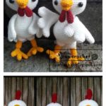 Crochet Rooster Amigurumi Free Pattern