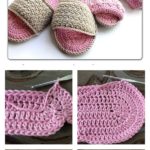 Crochet SPA Slippers Free Pattern