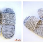 Crochet SPA Slippers Free Pattern