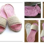 Crochet SPA Slippers Free Patterns