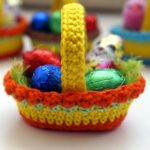 Easter Basket Free Crochet Pattern