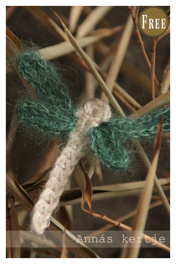 Dragonfly Free Crochet Pattern