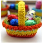 Easter Basket Free Crochet Pattern