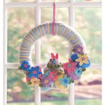 Easter Bunny Wreath Free Crochet Pattern