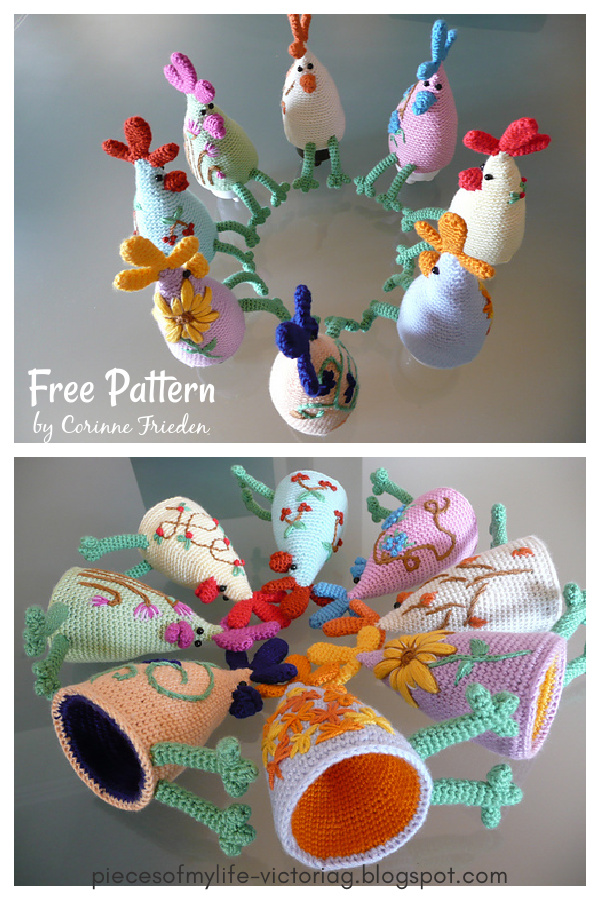 Eggstremely Cosy Set Free Crochet Pattern