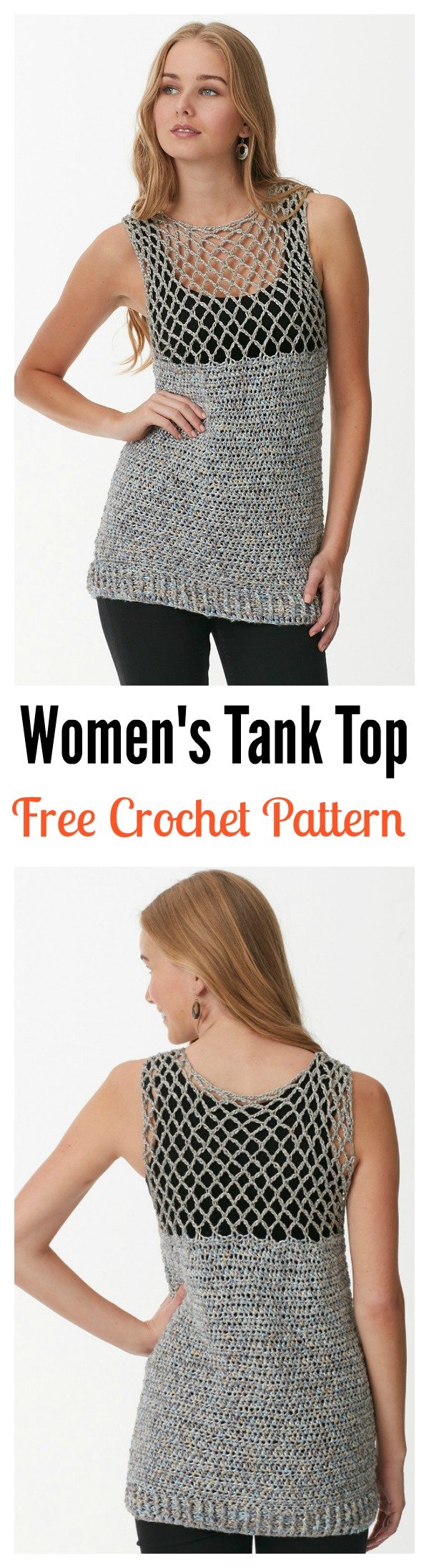 Free Easy Women's Tank Top Crochet Pattern