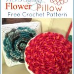 Free Never-ending Flower Pillow Crochet Pattern