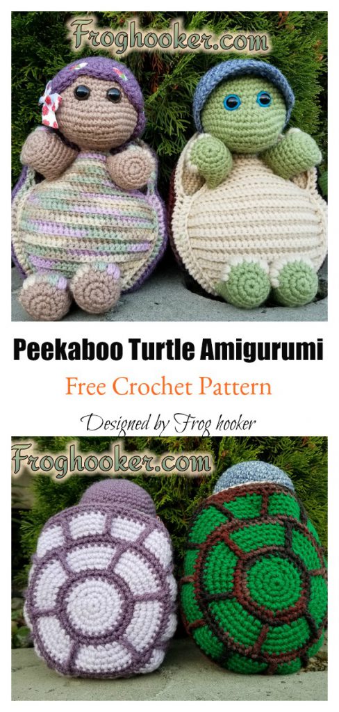 crochet turtle stuffed animal pattern