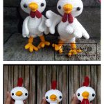 Rooster Amigurumi Free Crochet Pattern