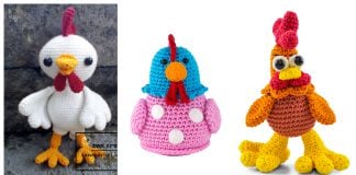 Rooster Crochet Amigurumi Patterns