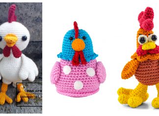 Rooster Crochet Amigurumi Patterns