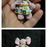 Tiny Elephant Free Crochet Pattern