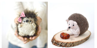 10+ Crochet Hedgehog Amigurumi Free Patterns