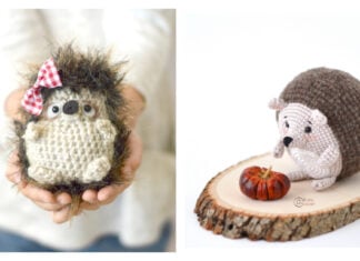 10+ Crochet Hedgehog Amigurumi Free Patterns