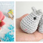 10 Cute Hippo Amigurumi Crochet Patterns Free and Paid