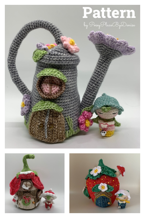 Amigurumi Fairy House Crochet Pattern