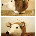 Amigurumi Hedgehog Pincushion Free Crochet Pattern