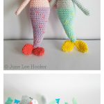 Amigurumi Mermaid Cat Doll Free Crochet Pattern