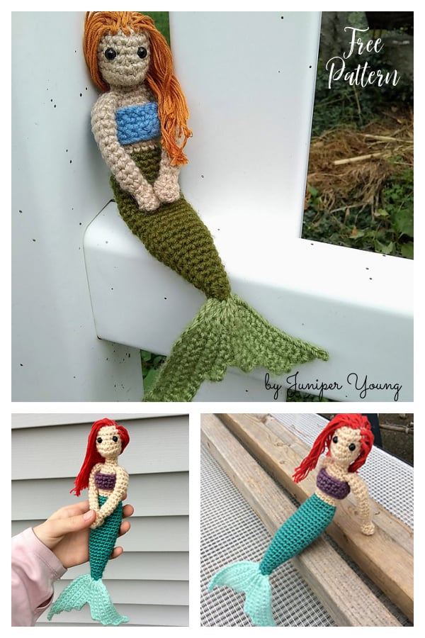 Amigurumi Mermaid Free Crochet Pattern