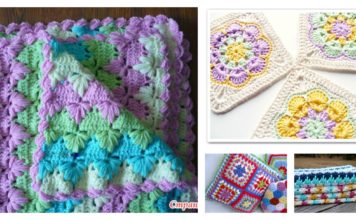 Beautiful Spike Stitch Crochet Free Patterns and Projects