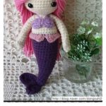 Crochet Amigurumi Mermaid Doll Free Pattern