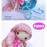 Amigurumi Mermaid Doll Crochet Pattern