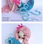 Crochet Amigurumi Mermaid Doll Pattern