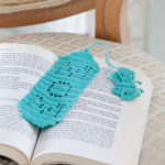 Crochet Bookmark with Butterfly for Mom Free Pattern