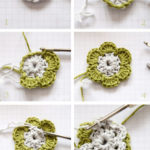 Crochet Flower Brooch for Mom Free Pattern