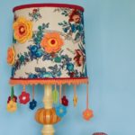 Crochet Flower Lampshade