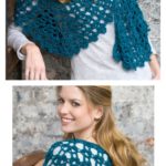 Crochet Graceful Shell Shawl Free Pattern