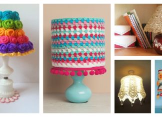 Crochet Lampshade Free Patterns and Ideas