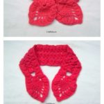 Crochet Lotus Scarf Free Pattern and Tutorial