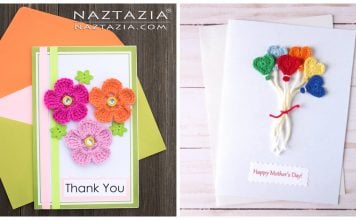 Crochet Mothers Day Greeting Card Free Patterns and Ideas