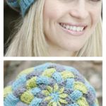 Entrelac Hat Knitting Pattern