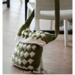 Free Entrelac Messenger Bag Knitting Pattern