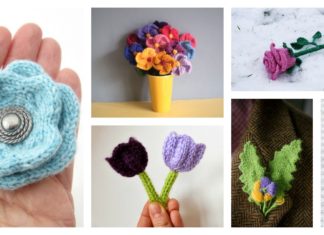 Free Flower Knitting Patterns
