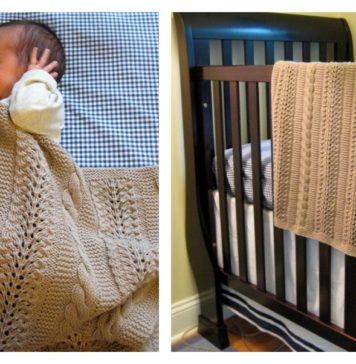 Heavenly Baby Blanket Free Knitting Pattern